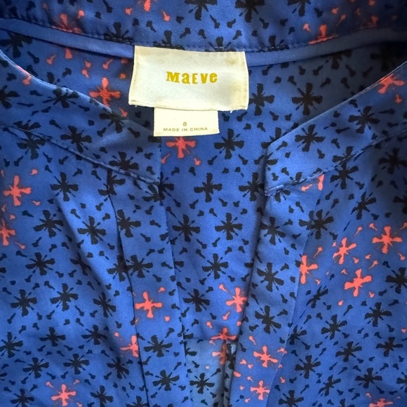 Anthropologie Eva Wrap Blouse By Maeve - Picture 3 of 6